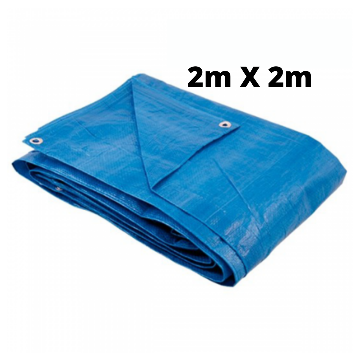 Lona Impermeável 2x2 Azul 200 Micras Reforçada