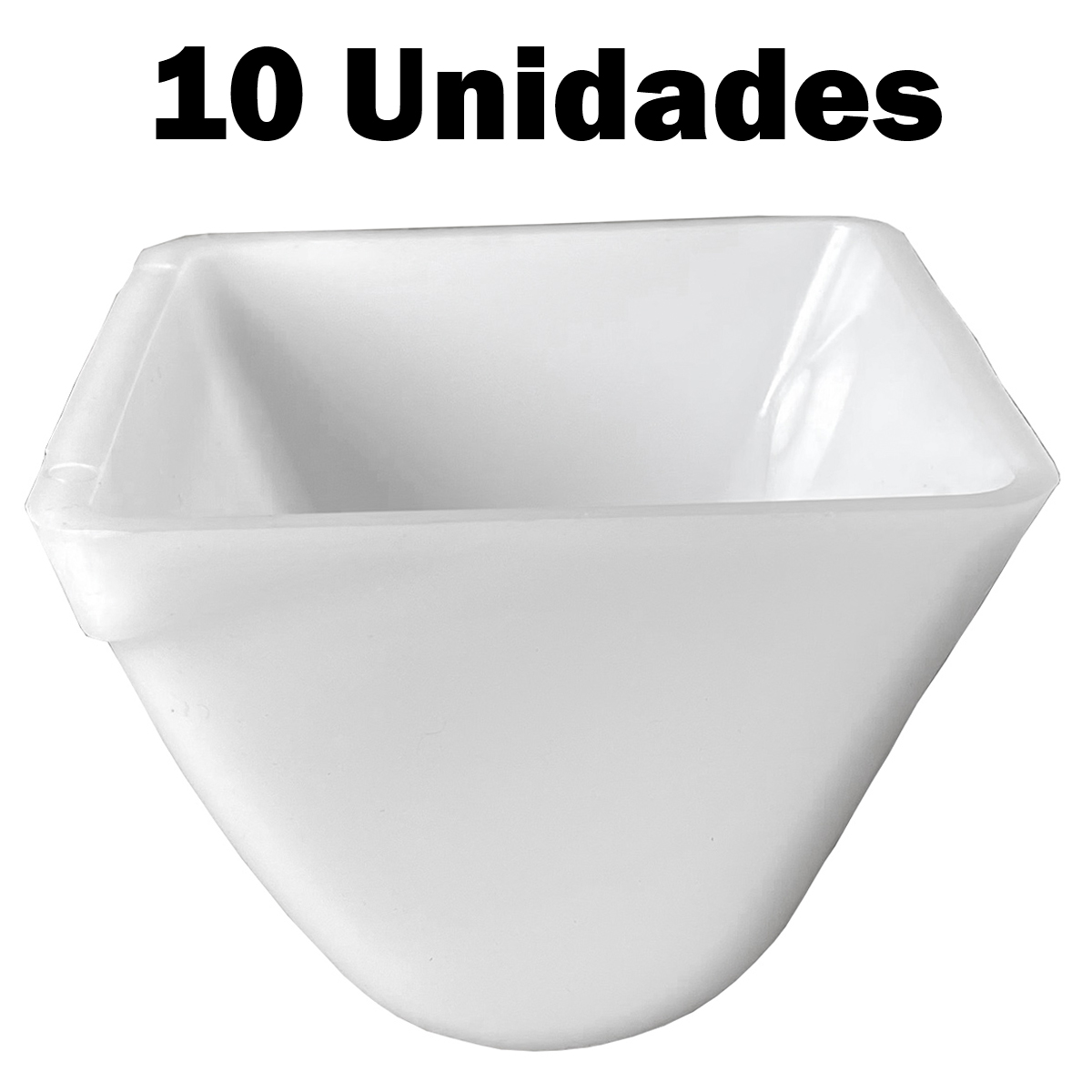 10 Caneca Plastica N5 Para Elevador De Gr os Secador E Colhedeira