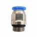 Conexão Reta Arcom Pneumática 1/4 x 8mm