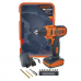 Parafusadeira/Furadeira Bateria 12V Com Estojo e Acessorios LD12SP-BR Black+Decker