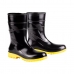 Bota Galocha de Borracha Bracol Com Capa de Chuva Para Motoqueiro Brascamp e Luva Motoqueiro Impermeavel NDK