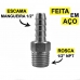 Espigão Fixo Macho Pneumático 1/4