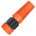 Kit Mangueira Siliconada Laranja 20m Engate Rapido e Esguicho Rosqueavel Tramontina