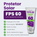 Protetor Solar Creme Proteção Sunlau Fps 60 120ml com Repelente